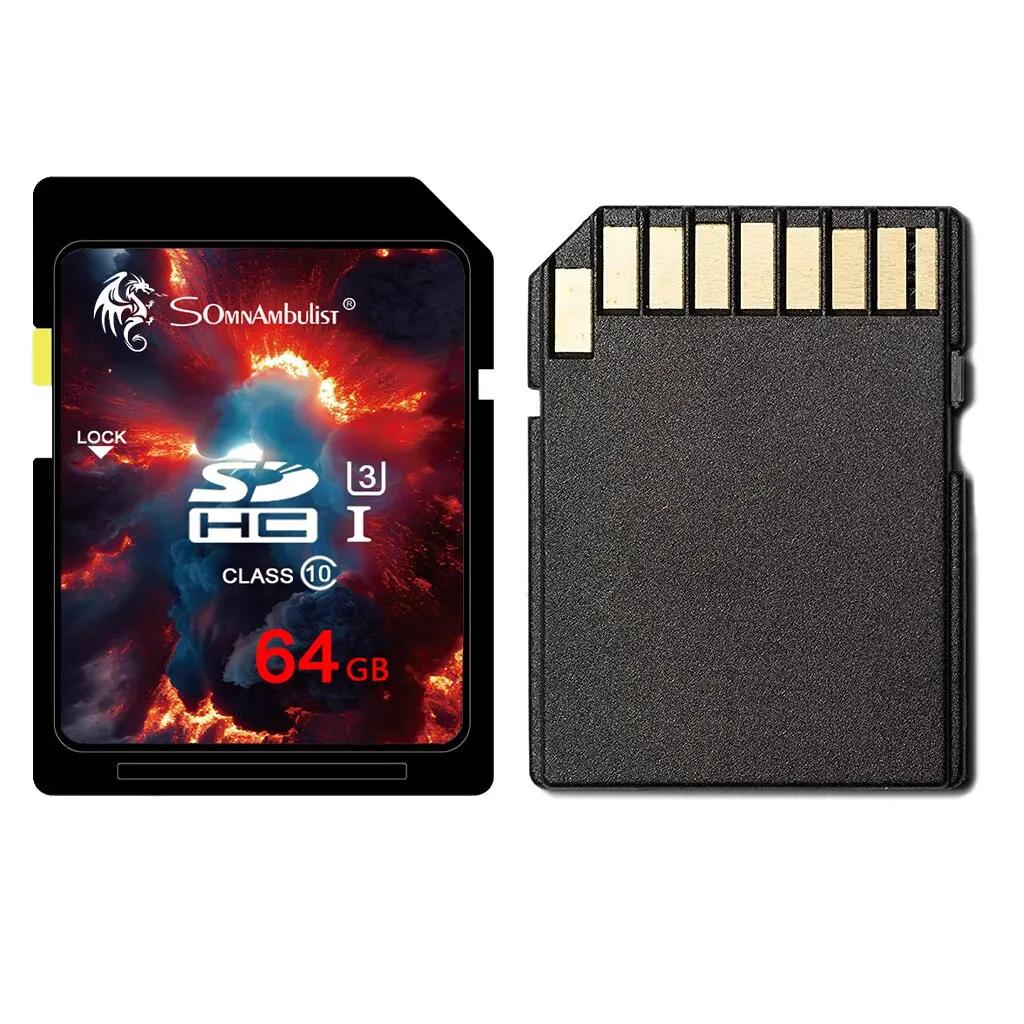SomnAmbulist ī޶ SD ī, 64GB ޸ ī, Ŭ 10, 3D, 4K, V30 ,  뷮 UHS-I ī